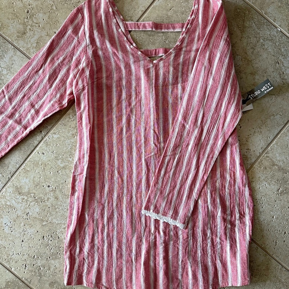 3 piece NWT swimsuit & coverup Nautica swim - Picture 7 of 11